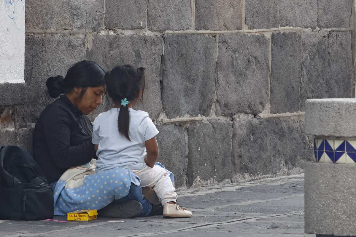 Niñas y niños en trabajo infantil en Puebla