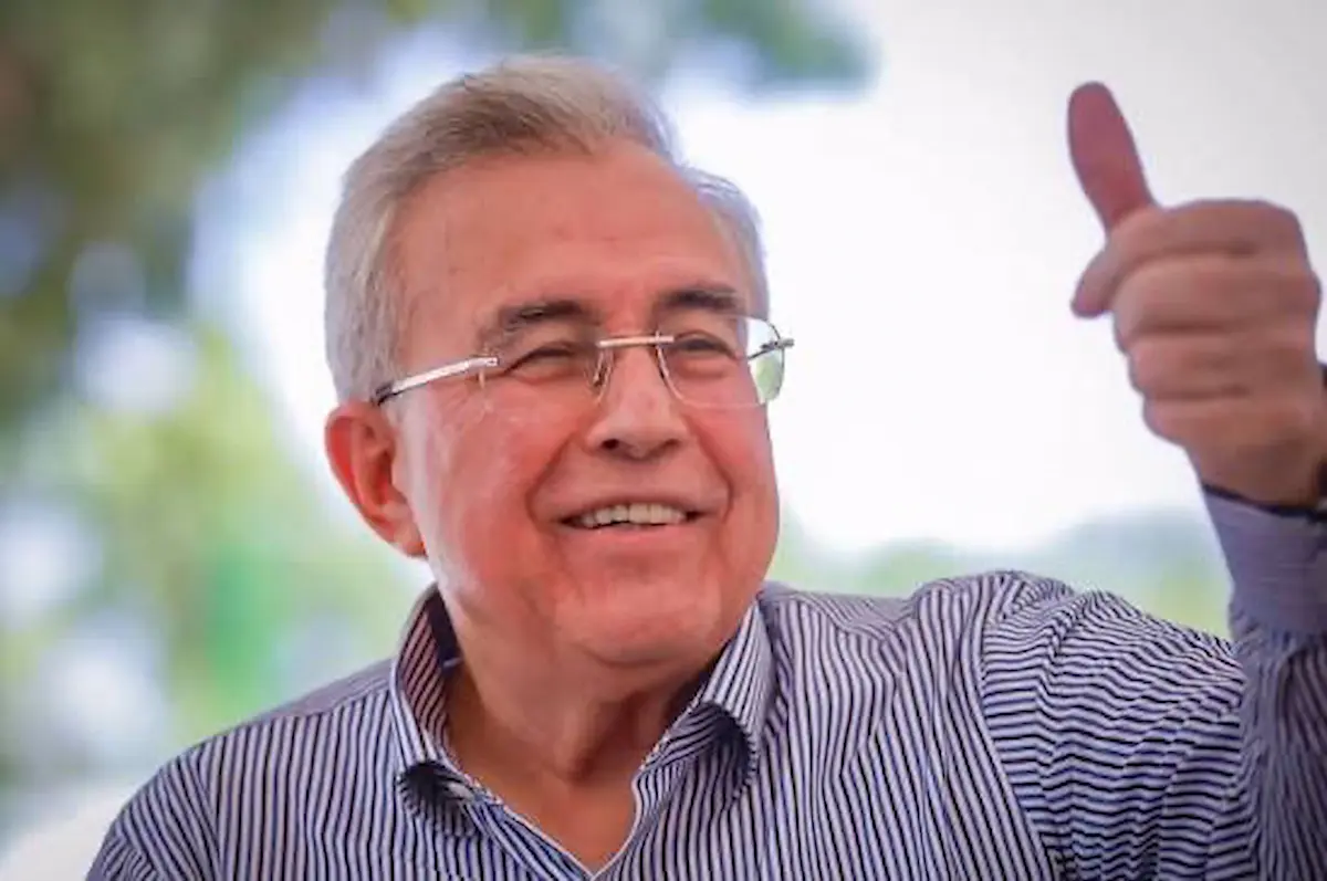 Rubén Rocha Moya está en su casa,