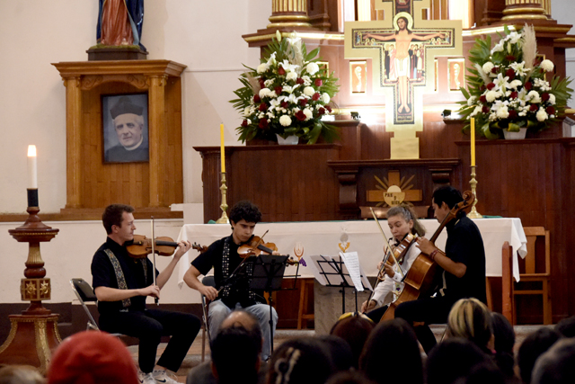 Ensamble Yólotl Latino en el Ex Convento de San Francisco de Amozoc