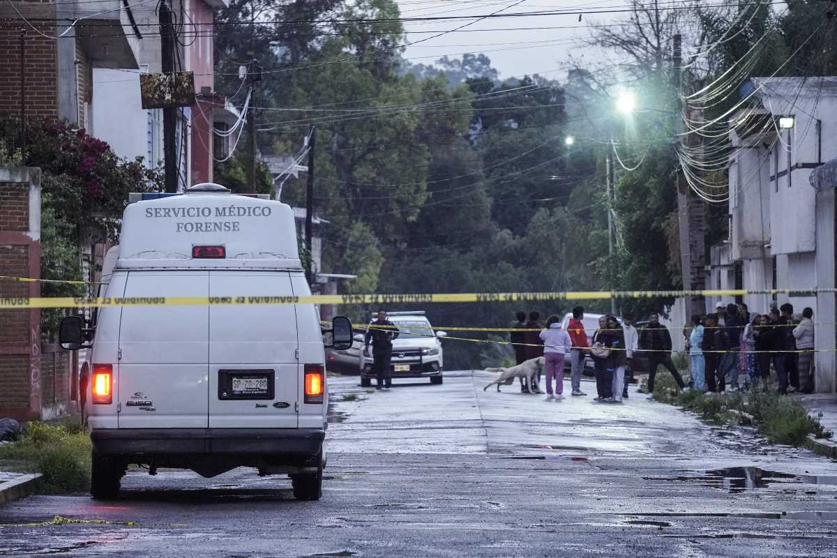 Escena del homicidio de "El Chiburro" en Joaquín Colombres | Foto: Agencia Enfoque