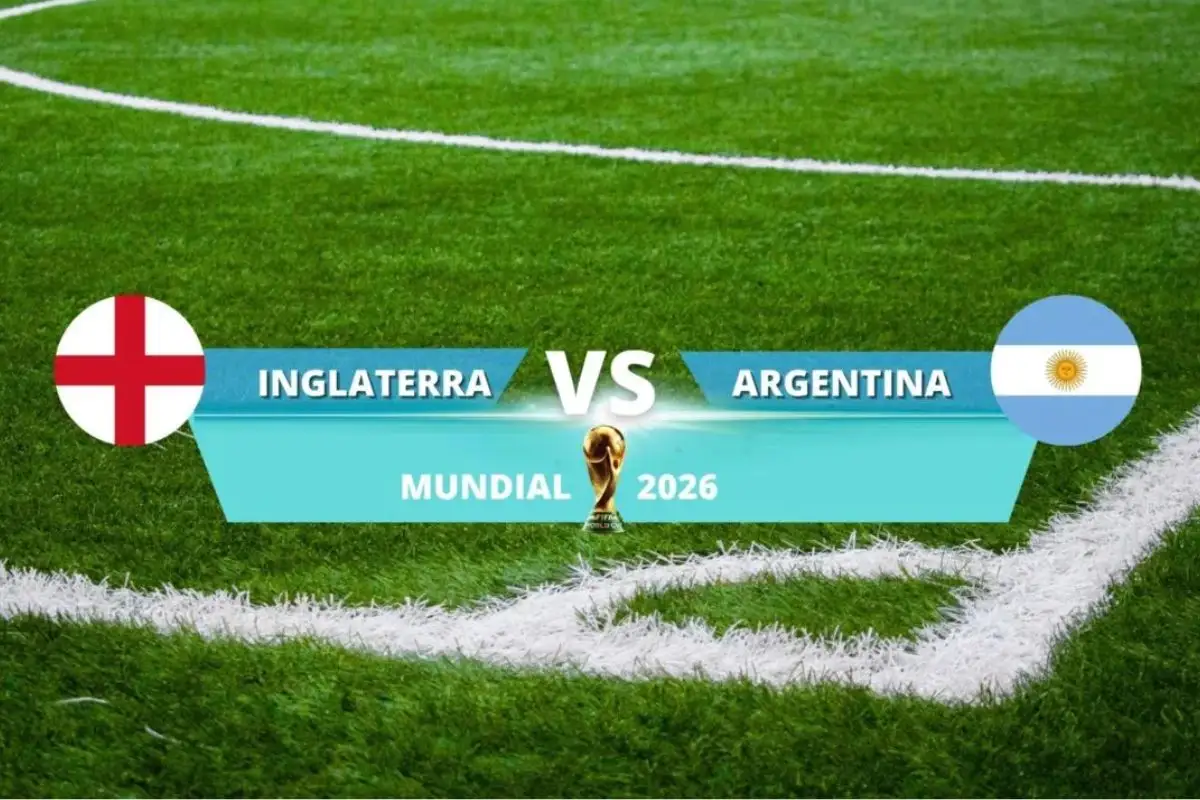 ¿Cuándo es el Inglaterra vs Argentina y a qué hora?