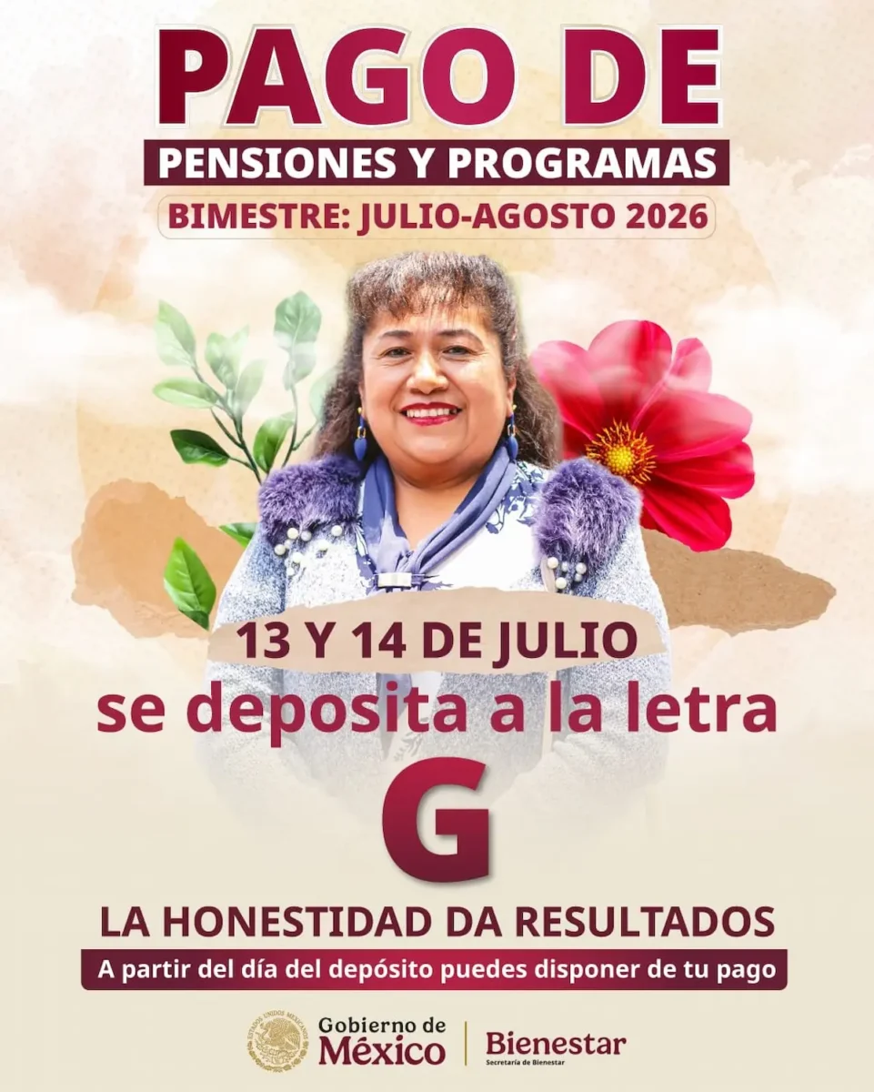 Pagos de las Pensiones Bienestar
