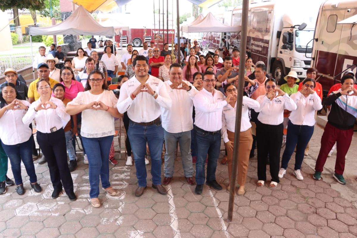 acciones de salud en favor de la Mixteca poblana