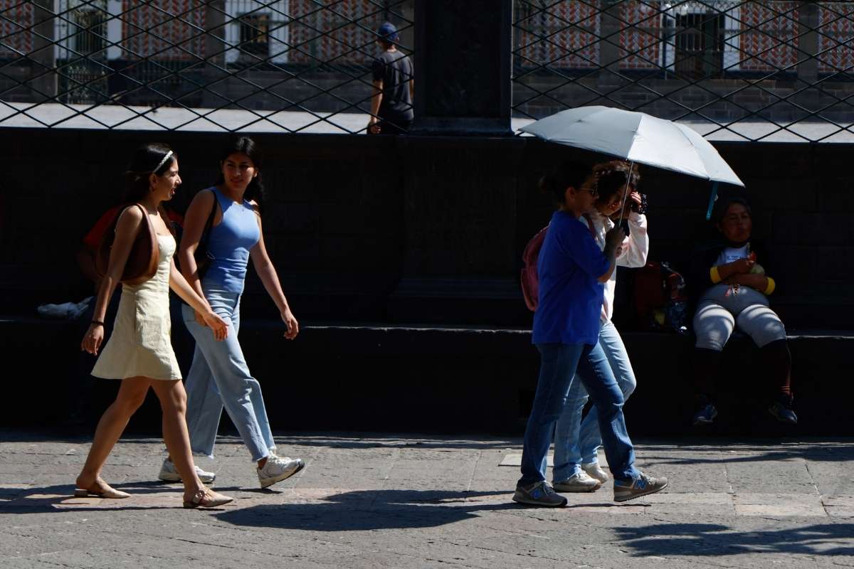 Radiación UV extrema en Puebla durante la jornada del martes | Foto: Agencia Enfoque