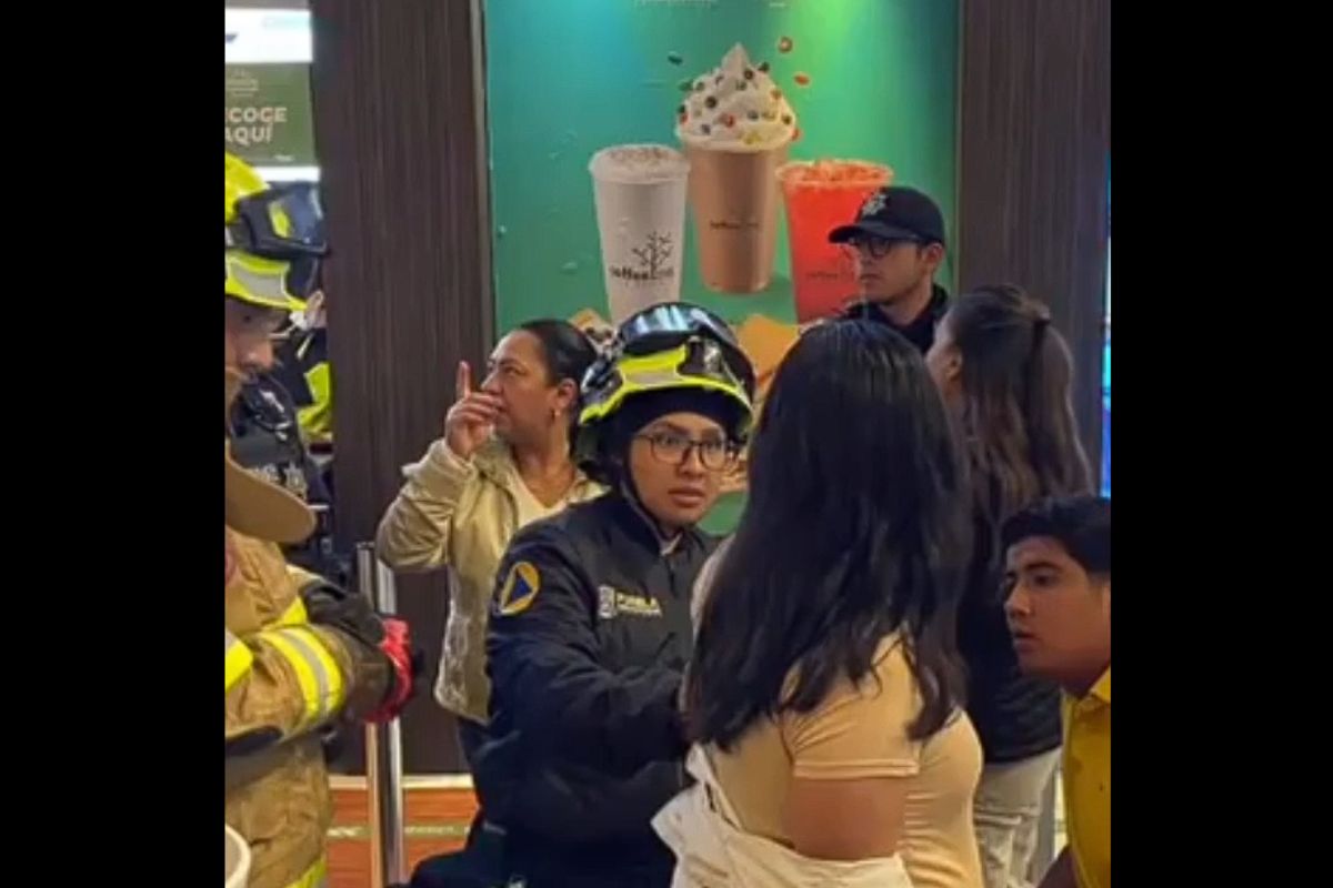 plafón cae en Cinépolis Angelópolis