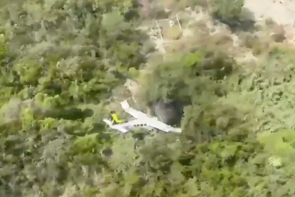 Pasajera narra el momento del desplome de avioneta en Nuevo León
