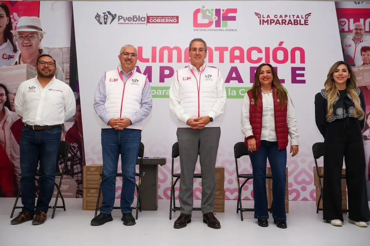 Fortalecen Pepe Chedraui y MariElise Budib seguridad alimentaria con entrega de despensas en San Francisco Totimehuacan