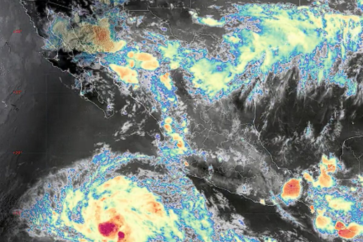 tormenta tropical Elida | Foto: Conagua