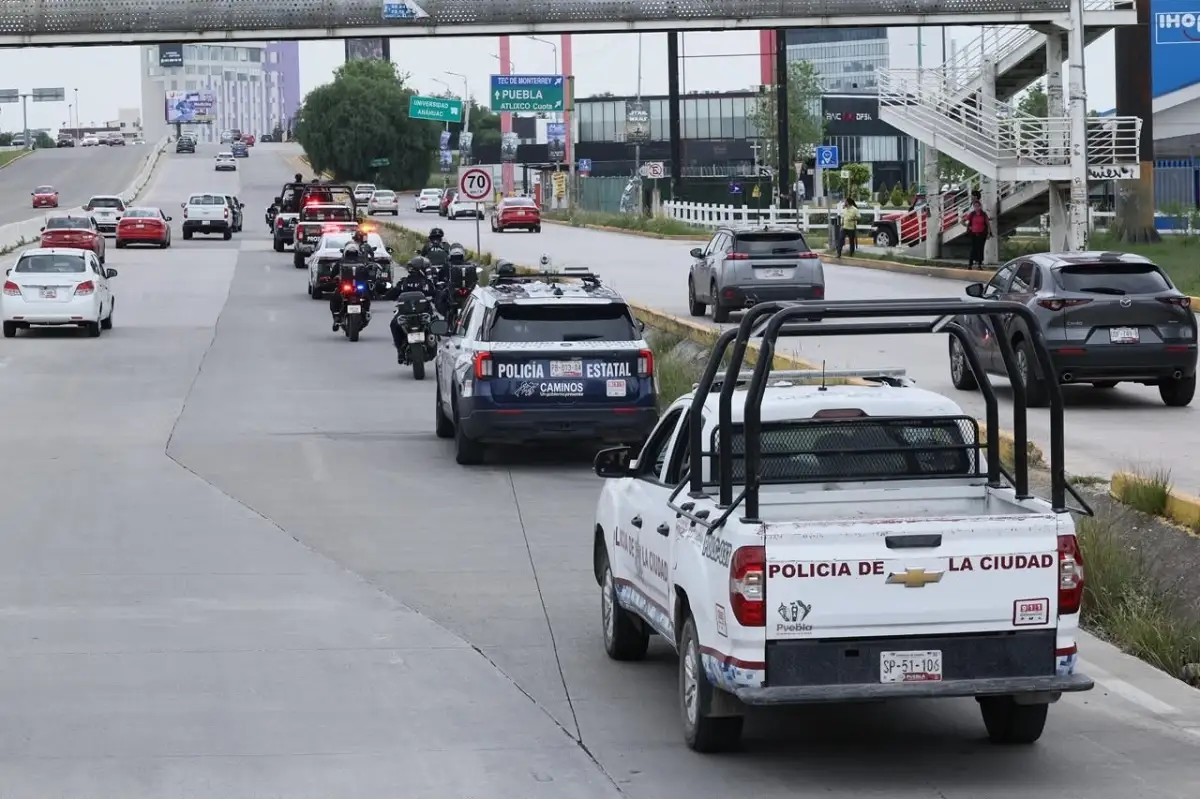 Acciones de seguridad refuerzan confianza ciudadana en la Vía Atlixcáyotl