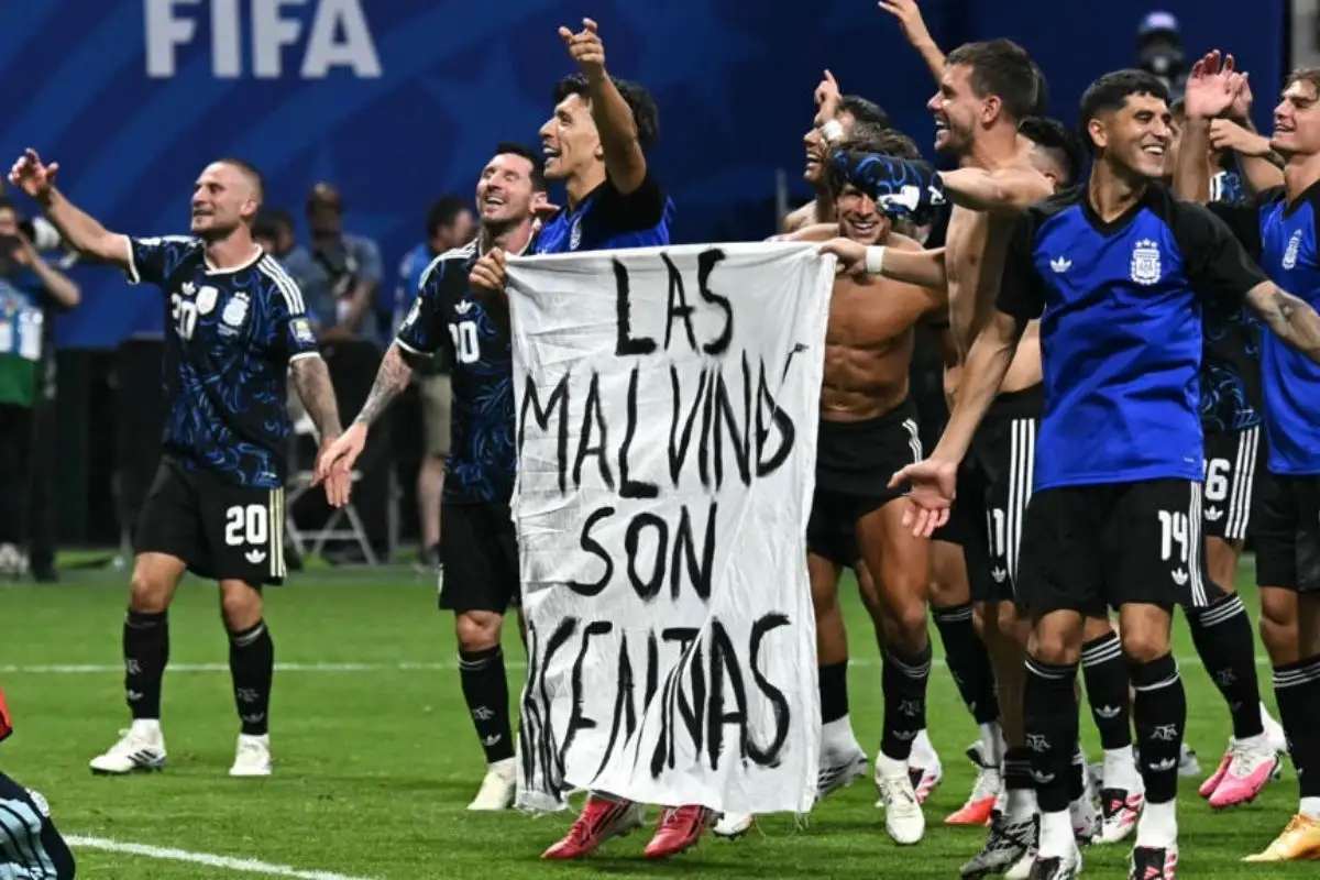 FIFA investiga a Argentina por manta sobre las Malvinas