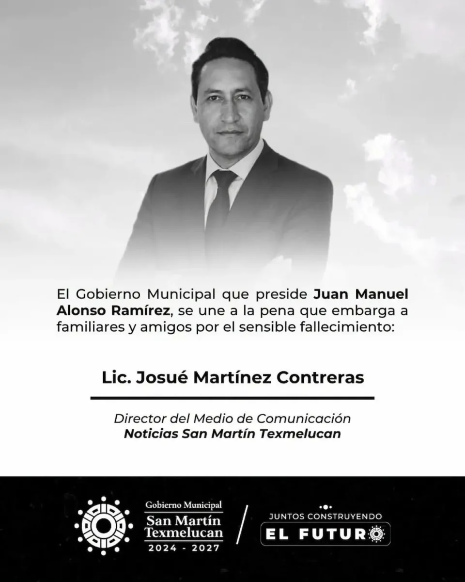 Gobierno de Puebla pide a la Fiscalía que investigue el homicidio del periodista  Josué Martínez