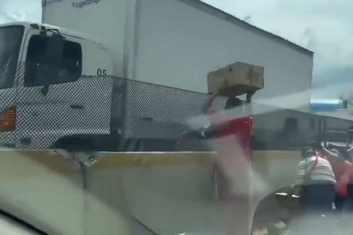 Actos de rapiña se repiten en autopistas de Puebla | Foto: Cortesía
