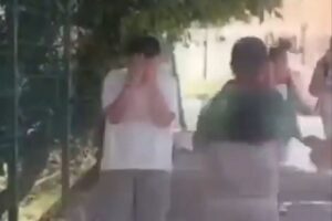 Estudiante noquea a su compañero en Tlaxcala tras retarla a golpes | Foto: Cortesía