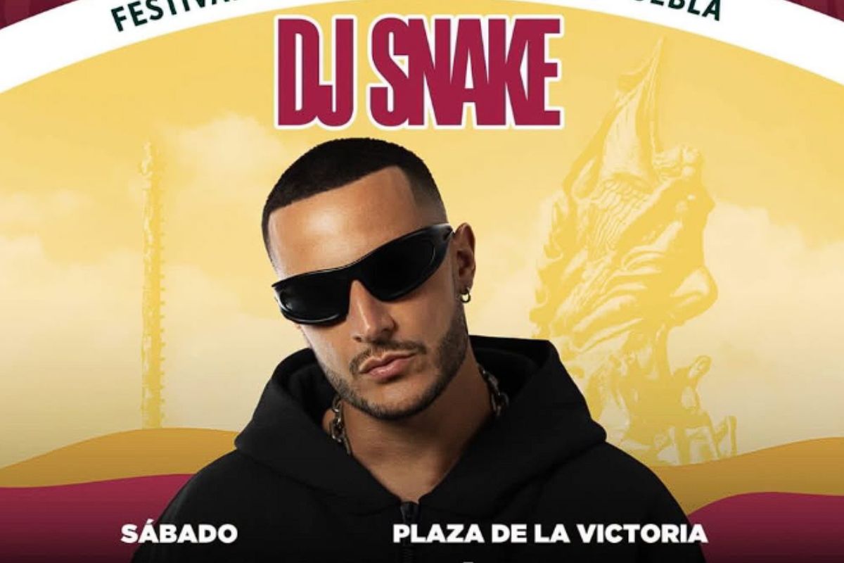 DJ Snake en Puebla, cartel del Festival Frecuencias | Foto: Instagram DJ Snake