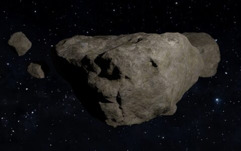 Meteorito que cayó en Estados Unidos: primer plano del asteroide del que se desprendió el fragmento de Hillsborough | Foto: Pixabay
