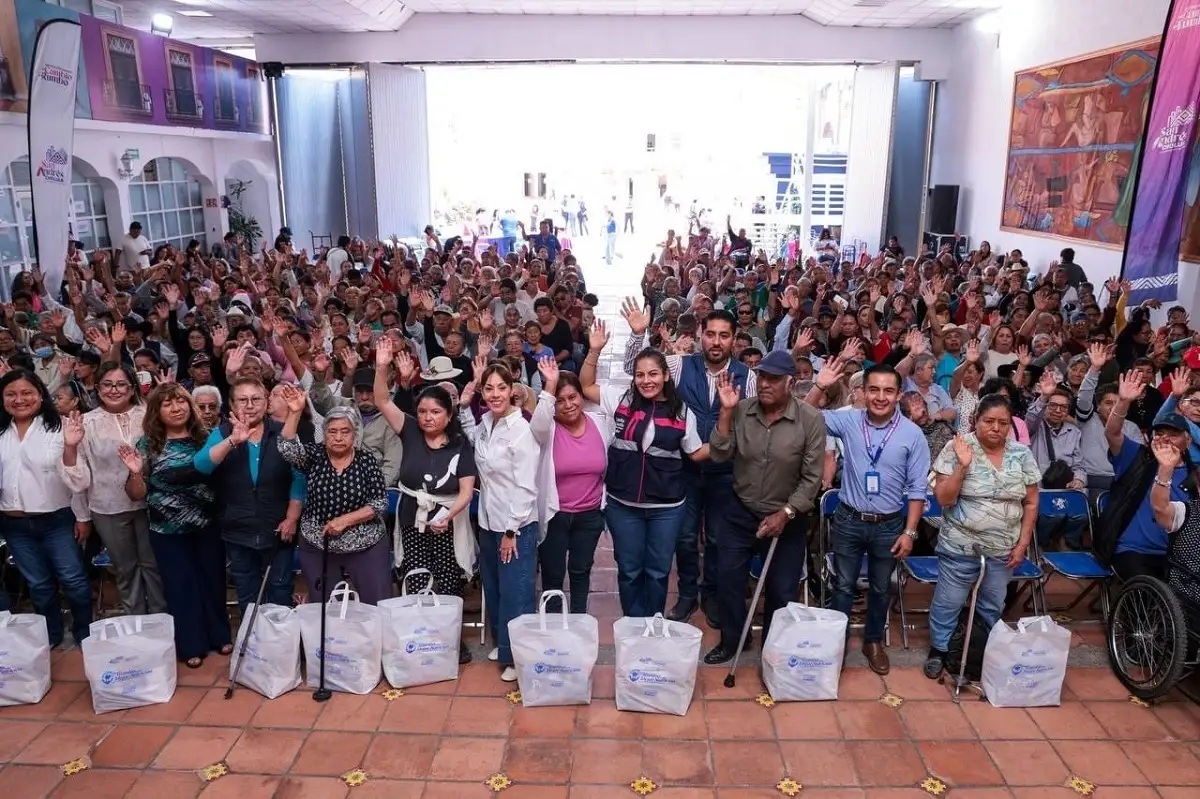 Continúa San Andrés Cholula la entrega de apoyos alimentarios a miles de hogares sanandreseños
