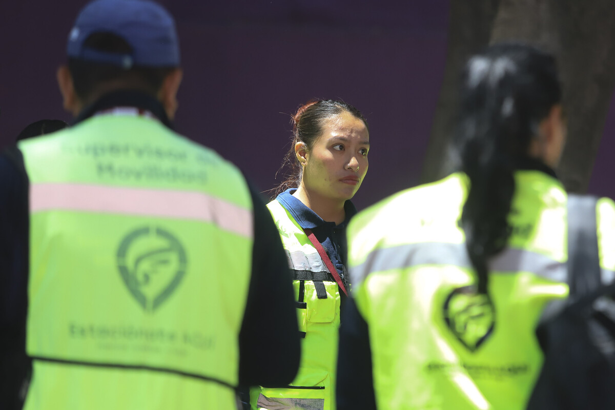 Parquímetros invadidos en Puebla: supervisores de Movilidad durante recorrido de verificación | Foto: Agencia Enfoque