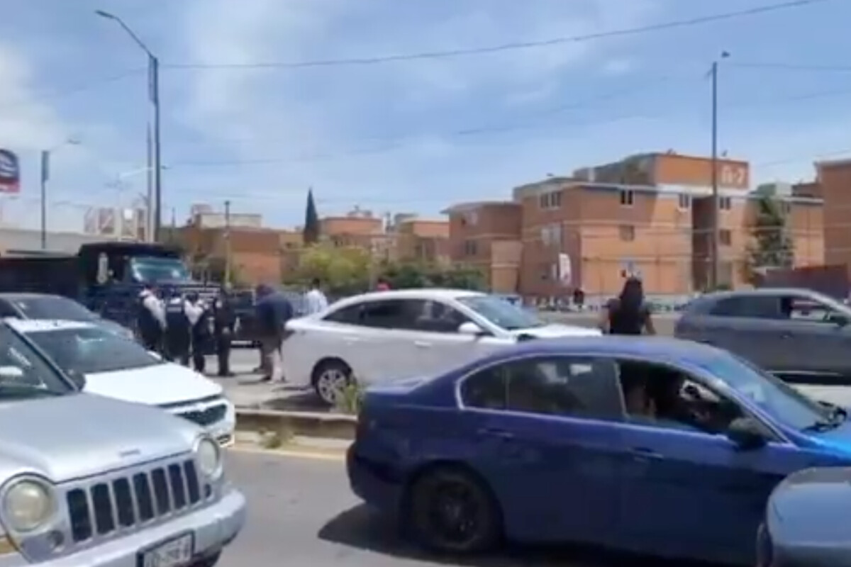 Persecución y balacera en San Bartolo: escena sobre el Periférico Ecológico | Foto: Es Imagen