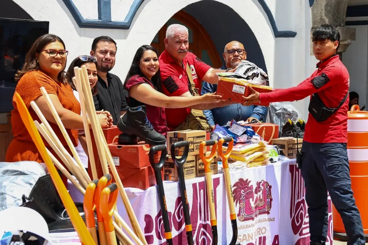 Tonantzin Fernández impulsa acciones para fortalecer la seguridad y la imagen urbana de San Pedro Cholula 4 Tonantzin Fernández impulsa acciones para fortalecer la seguridad y la imagen urbana de San Pedro Cholula