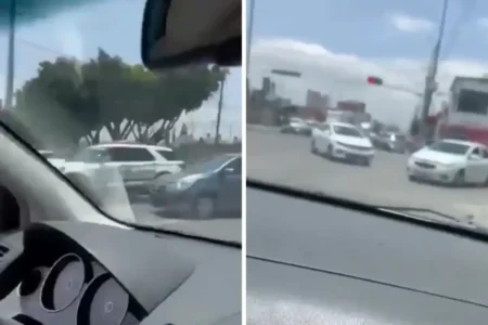 (VIDEO) Así inició la balacera en San Bartolo que desató una persecución y dejó 4 detenidos 1 Así fue la balacera en San Bartolo que dejó cuatro detenidos