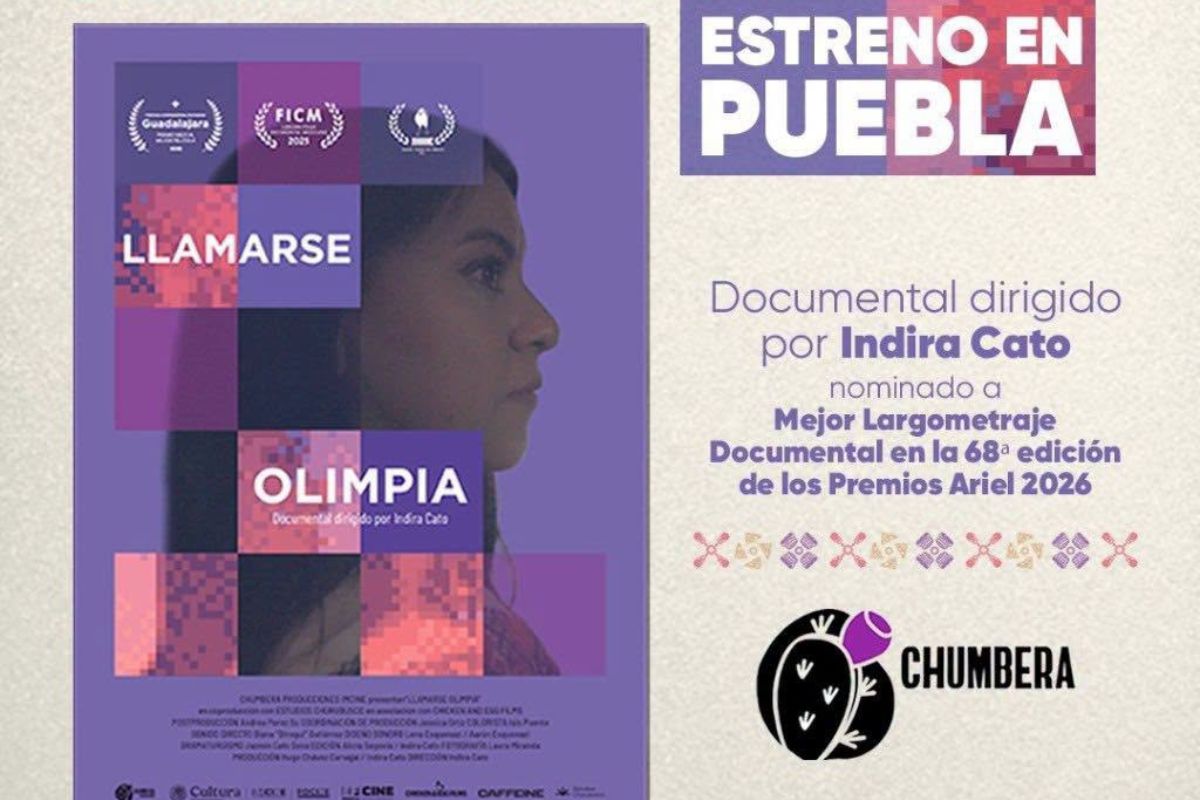 Proyectarán documental de Olimpia Coral; activista poblana 3 Proyectarán documental de Olimpia Coral