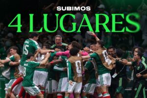 México se queda en el ranking FIFA PORTADA