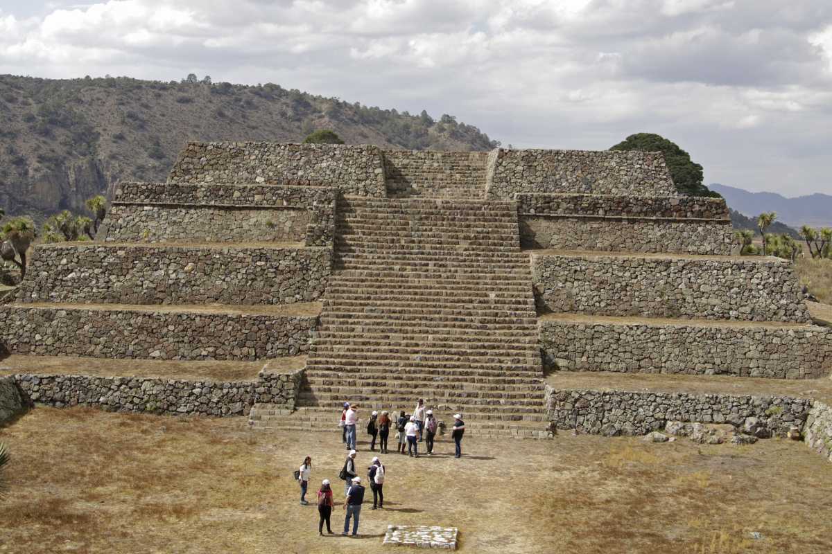 Estas son las zonas arqueológicas en Puebla que no puedes perderte en vacaciones 3 Vista aérea de la zona arqueológica de Cantona | Foto: Agencia Enfoque