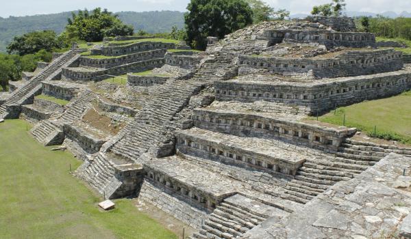 Estas son las zonas arqueológicas en Puebla que no puedes perderte en vacaciones 5 Pirámide de nichos de la zona arqueológica de Yohualichan | Foto: Agencia Enfoque