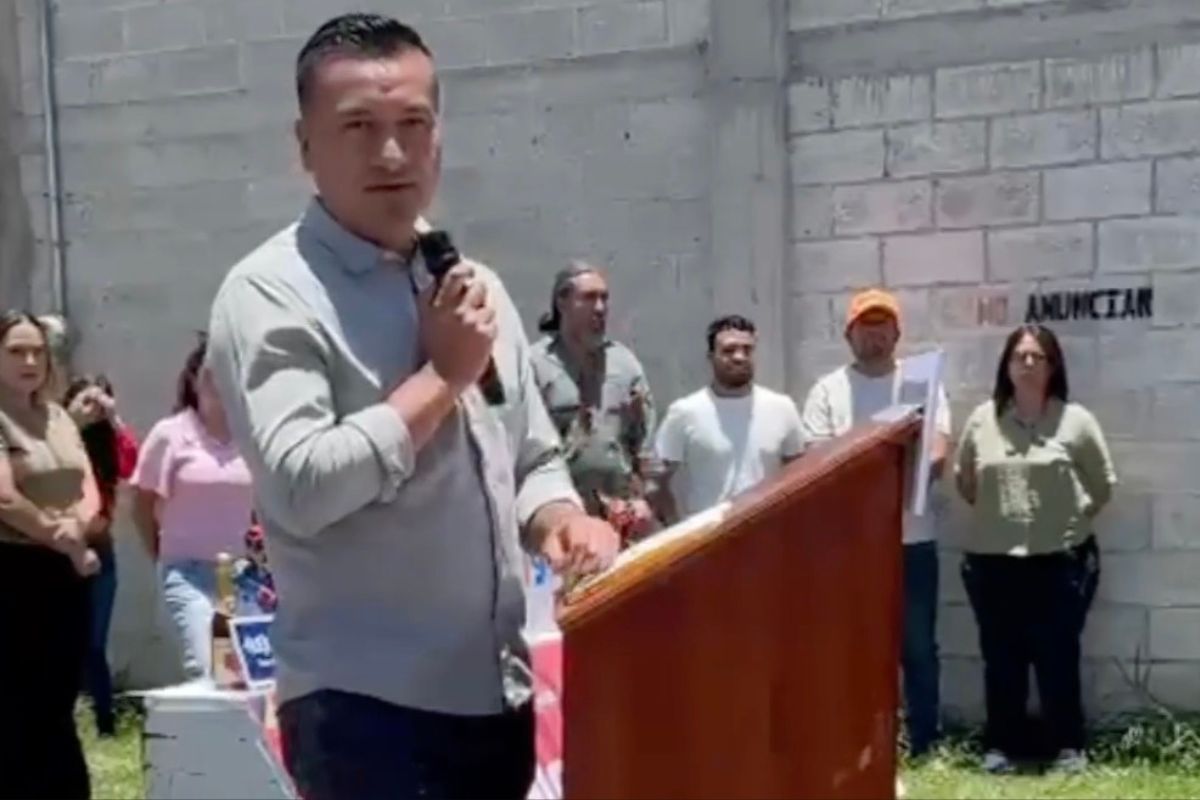 Inicia construcción de arcos de bienvenida en Huejotzingo