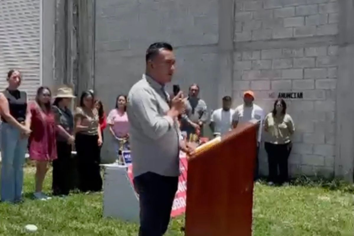 Inicia construcción de arcos de bienvenida en Huejotzingo