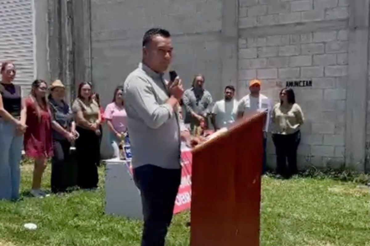 Inicia construcción de arcos de bienvenida en Huejotzingo