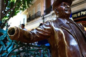 Esculturas del centro de Puebla