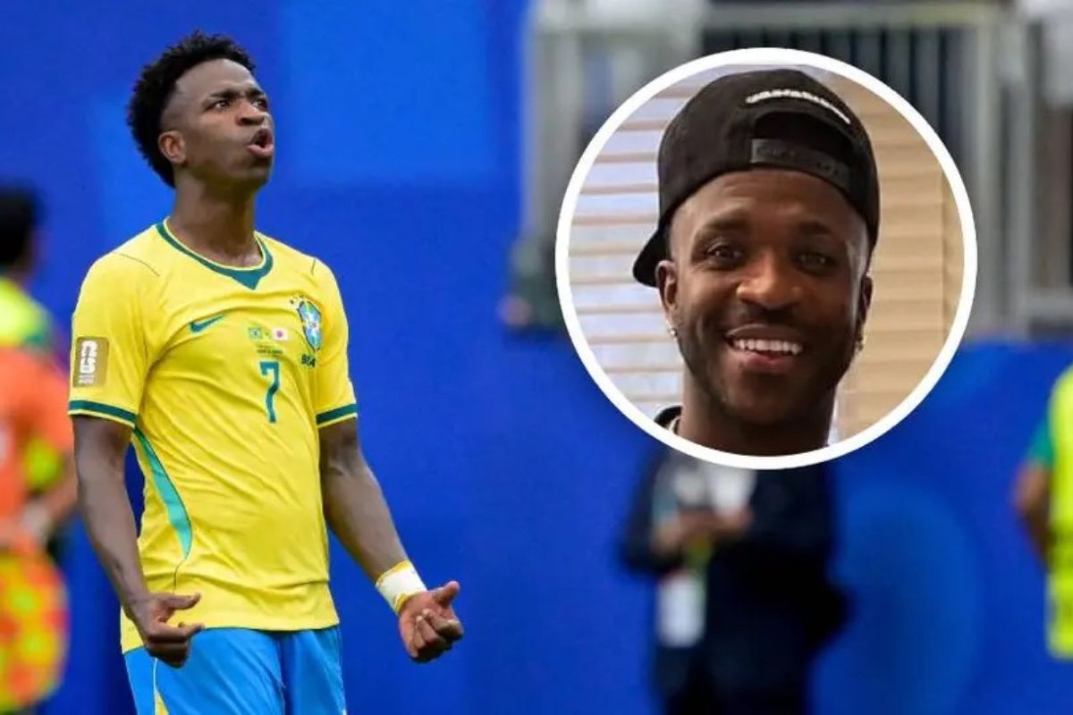 Así luce el nuevo rostro de Vinícius Junior