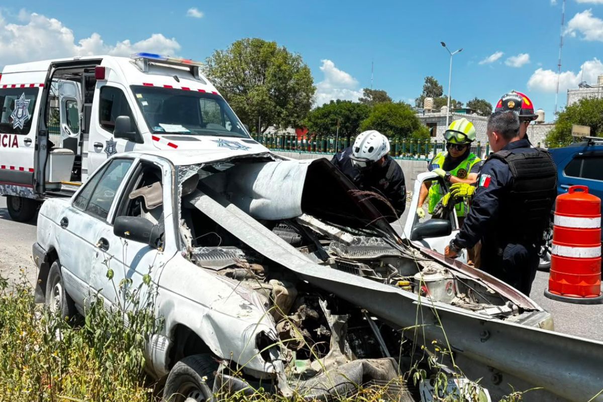Choque en la Vía Corta a Santa Ana | Foto: Cortesía