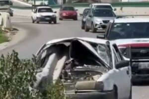 Choque en la Vía Corta a Santa Ana PORTADA