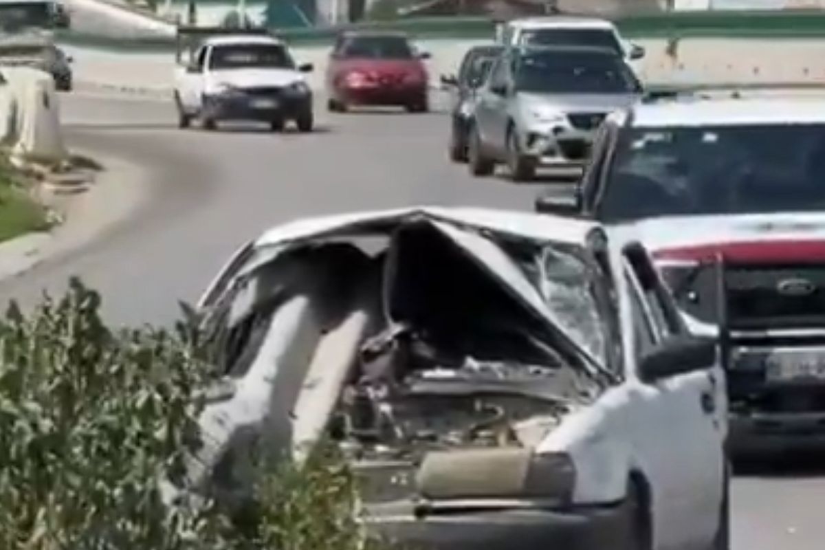 Choque en la Vía Corta a Santa Ana PORTADA