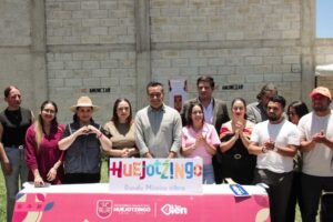 Arcos de Identidad en los accesos a Huejotzingo | Foto: Cortesía