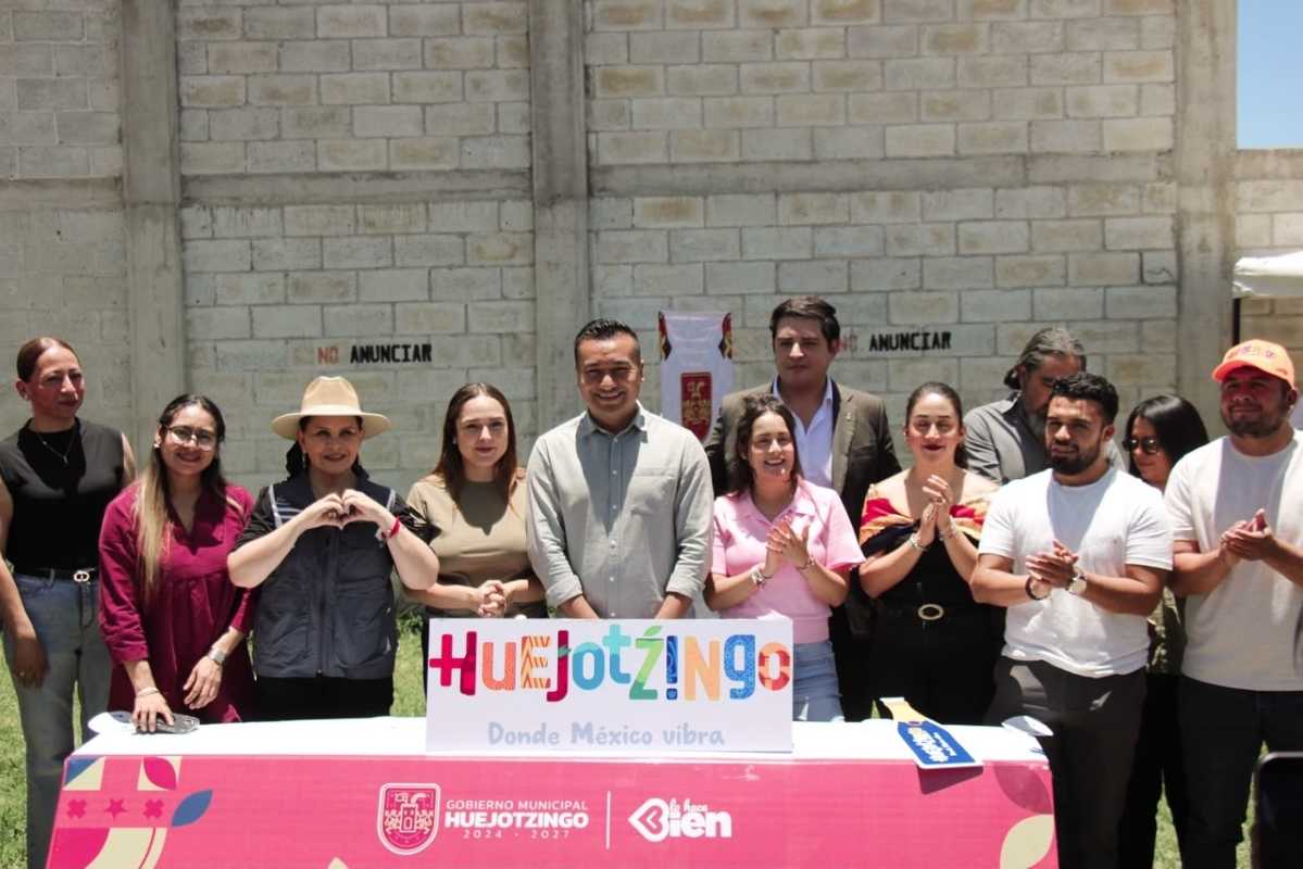 Arcos de Identidad en los accesos a Huejotzingo | Foto: Cortesía