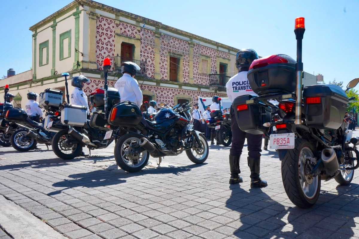 Operativo Vacaciones de Verano Seguras 2026 en San Pedro Cholula | Foto: Cortesía