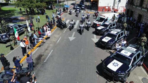 Operativo Vacaciones de Verano Seguras 2026 en San Pedro Cholula | Foto: Cortesía