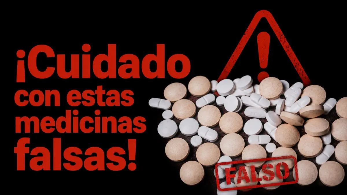 Cofepris alerta por medicamentos falsificados