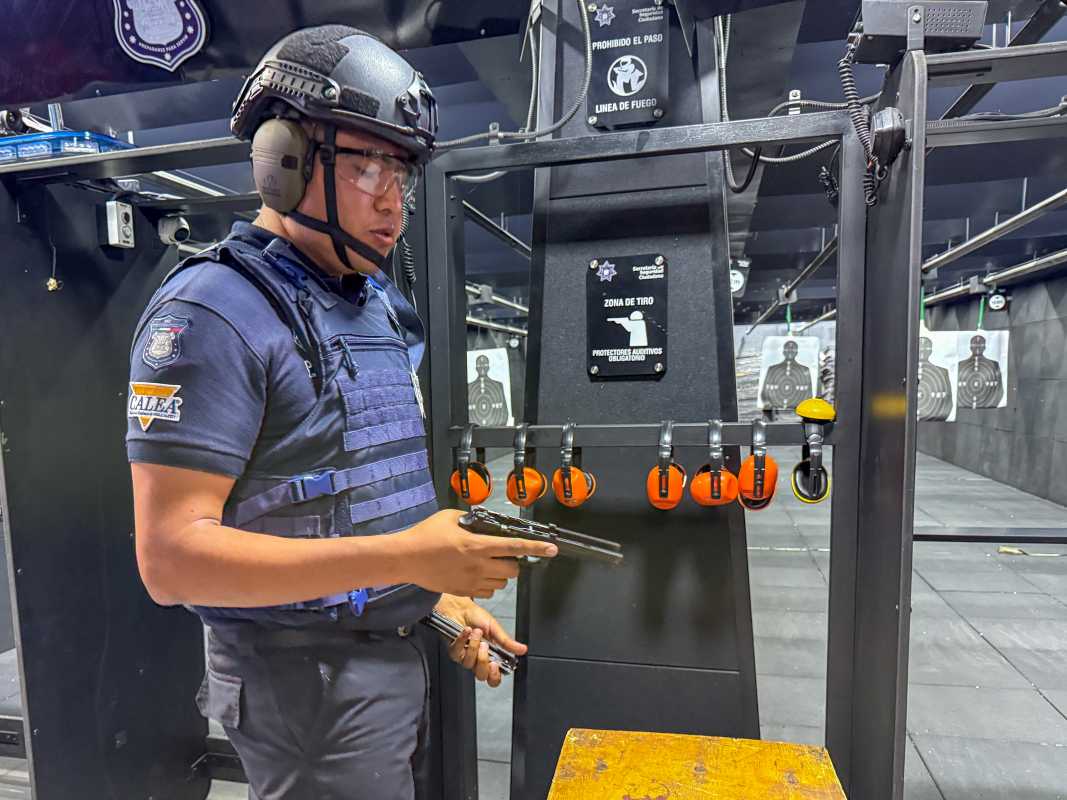 Academia de Policía de Puebla | Foto: Secretaría de Seguridad Ciudadana