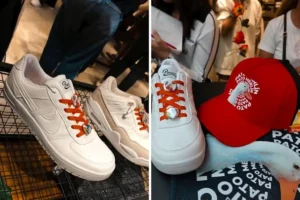 Así son los tenis del Pato Merlín edición limitada de Panam
