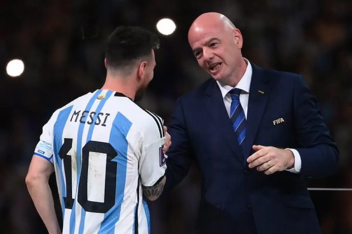 carta de Gianni Infantino a Argentina
