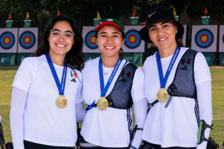 México se lleva oro en final de tiro con arco en Centroamericanos