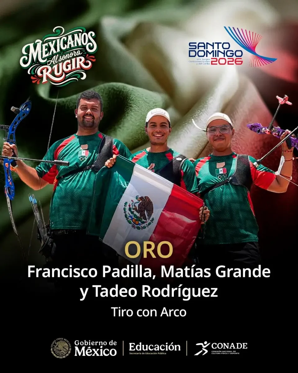 México se lleva oro en final de tiro con arco en Centroamericanos