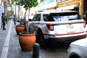 Balacera en el Centro de Puebla deja tres detenidos