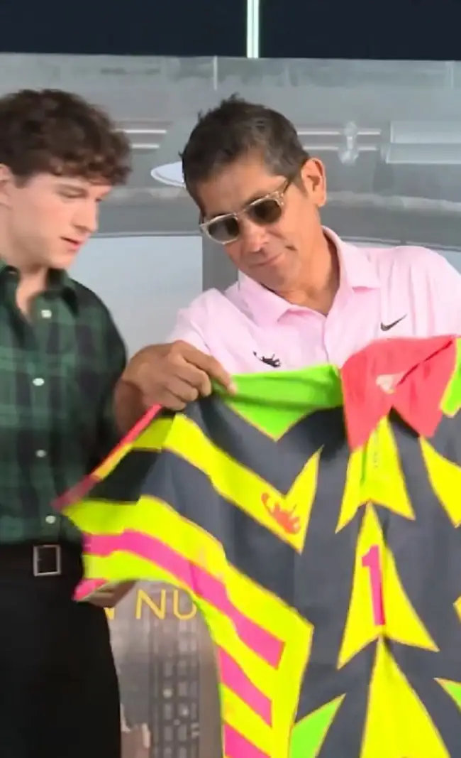 Tom Holland y Jorge Campos se conocen y sorprenden a las redes