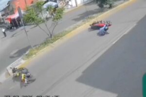 Así fue el fatal choque en Loma Linda en el que un motociclista perdió la vida