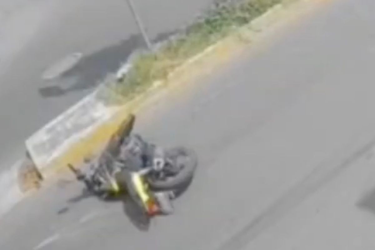 Así fue el fatal choque en Loma Linda en el que un motociclista perdió la vida